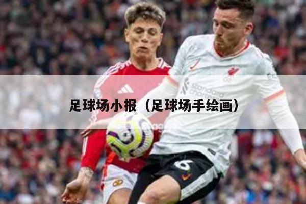 足球场小报（足球场手绘画）