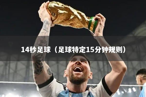 14秒足球（足球特定15分钟规则）