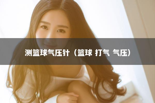 测篮球气压针（篮球 打气 气压）